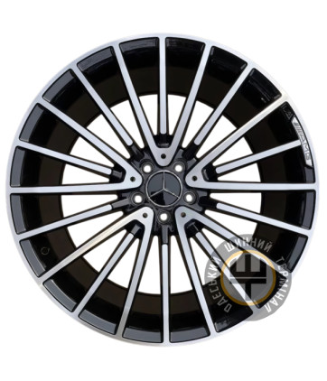 ZF 337 8.5x18 5x112 ET35 DIA66.6 Черный с алмазной механической обработкой лицевой поверхности