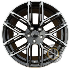 ZF 734 8x18 5x112 ET42 DIA66.6 Черный с алмазной механической обработкой лицевой поверхности