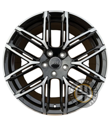 ZF 734 8x18 5x112 ET42 DIA66.6 Черный с алмазной механической обработкой лицевой поверхности