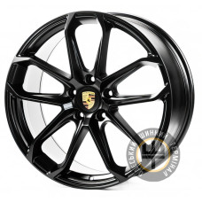 Replica PR21968 11.5x21 5x130 ET58 DIA71.5 Satin black