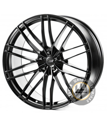 Replica A22599 10x22 5x112 ET15 DIA66.45 Satin black