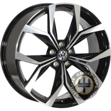 ZF SY08007 8x19 5x112 ET42 DIA66.6 Machine black