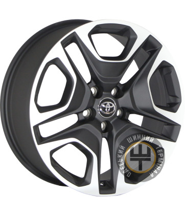 ZF TL0072 7.5x19 5x114.3 ET40 DIA60.1 Metall Cutting Black (Матовый черный с полировкой)