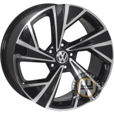 ZF TL5301 8x18 5x112 ET44 DIA57.1 Черный с алмазной механической обработкой лицевой поверхности