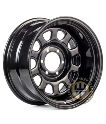 Kapitan Spoke 10x16 6x139.7 ET-40 DIA110 Black