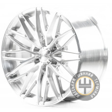 WS FORGED WS2509226 9.5x20 6x139.7 ET15 DIA93.1 Brushed Matte Silver