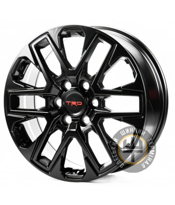 Replica TY3529 8x18 6x139.7 ET55 DIA95.1 Black Matt (Черный матовый)