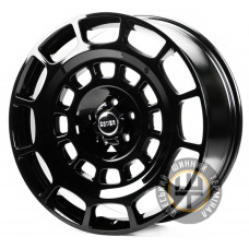 Replica LR3498 9x22 5x108 ET45 DIA63.4 Gloss Black (Черный глянец)