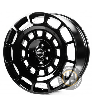 Replica LR3498 9x22 5x108 ET45 DIA63.4 Gloss Black (Черный глянец)