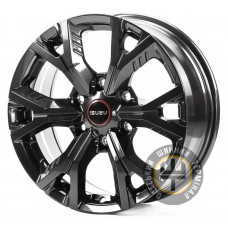 Replica ISUZU3378 7x17 6x139.7 ET33 DIA100.1 Gunmetal (Темно-серый)