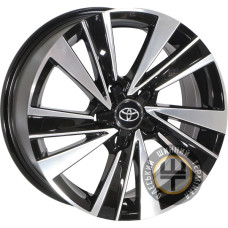 Zorat Wheels BKY1382 7x16 5x114.3 ET40 DIA60.1 Black polished (Черный с полированной лицевой частью)