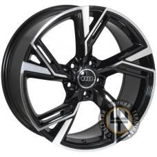 ZF FBX154 8.5x19 5x112 ET35 DIA66.6 Черный с алмазной механической обработкой лицевой поверхности