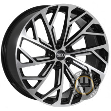 ZF FBX169 8x18 5x112 ET35 DIA66.6 Черный с алмазной механической обработкой лицевой поверхности