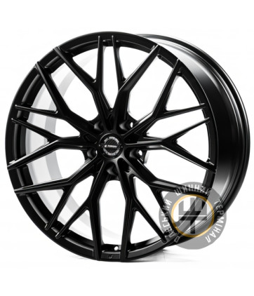 WS FORGED WS-143C 9x19 5x112 ET49 DIA66.45 Satin black lip polish
