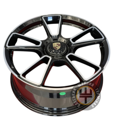 WS FORGED WS-PR003 11.5x21 5x130 ET67 DIA71.5 Gloss Black Machined Face (Черный глянцевый полированное лицо)