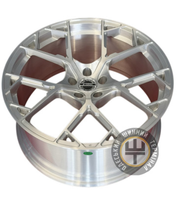 WS FORGED WS-137C 11x21 5x112 ET28 DIA66.5 Brushed Matte Silver