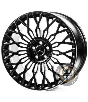 WS FORGED WS-MR-052C 10x21 5x112 ET51 DIA66.45 Satin black lip polish