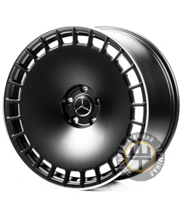 WS FORGED WS-MR050C 10x22 5x130 ET15 DIA84 Satin black lip polish