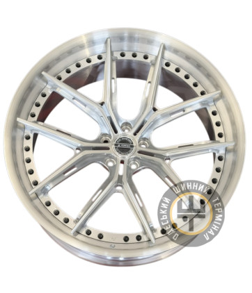WS FORGED WS-142C 10.5x23 5x112 ET5 DIA66.5 Brushed Matte Silver