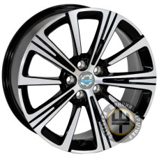 Allante XTX078 7.5x18 5x108 ET42 DIA63.4 Machine black