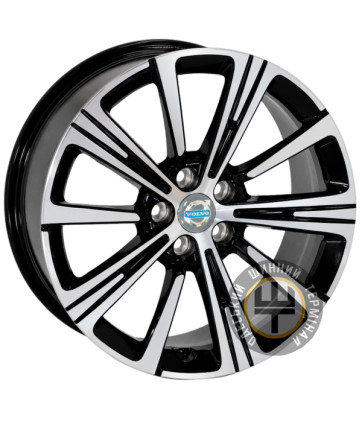 Allante XTX078 7.5x18 5x108 ET42 DIA63.4 Machine black