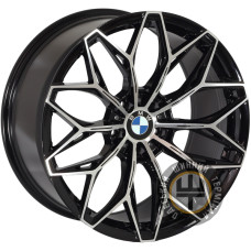 Zorat Wheels YA3386 10x20 5x120 ET40 DIA74.1 Black polished (Черный с полированной лицевой частью)
