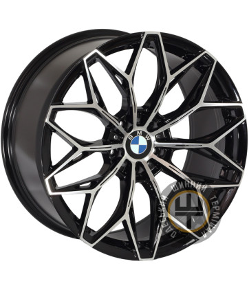 Zorat Wheels YA3386 10x20 5x120 ET40 DIA74.1 Black polished (Черный с полированной лицевой частью)