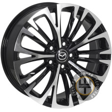 ZF FBX444 7x18 5x114.3 ET45 DIA67.1 Черный с алмазной механической обработкой лицевой поверхности