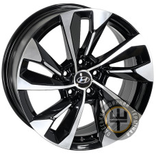 Zorat Wheels ZW-1181 7.5x18 5x114.3 ET40 DIA67.1 Black polished (Черный с полированной лицевой частью)