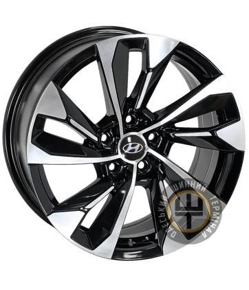 Zorat Wheels ZW-1181 7.5x18 5x114.3 ET40 DIA67.1 Black polished (Черный с полированной лицевой частью)