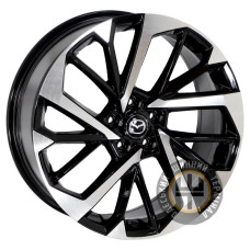 Zorat Wheels 1175 8x20 5x114.3 ET35 DIA67.1 Black polished (Черный с полированной лицевой частью)
