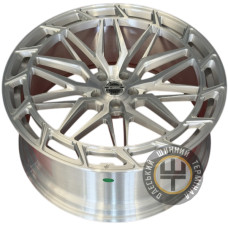 WS FORGED WS-138/1C 10x23 5x112 ET30 DIA66.5 Brushed Matte Silver