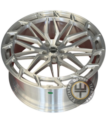 WS FORGED WS-138/1C 11x23 5x112 ET35 DIA66.5 Brushed Matte Silver