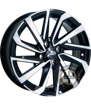 GT 165245 6.5x16 4x98 ET33 DIA58.6 Machine black