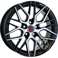 GT JA059 7x16 5x105 ET35 DIA56.6 Черный с алмазной механической обработкой лицевой поверхности