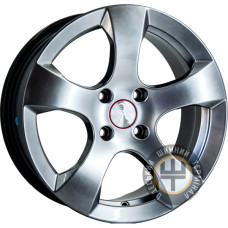 Replica Peugeot 1138 7x16 4x108 ET25 DIA65.1 Hyper black (Насыщенный черный, иногда темно-серебристый)
