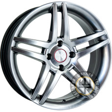 Replica Peugeot GT LP185 7x17 4x108 ET18 DIA65.1 Hyper black (Насыщенный черный, иногда темно-серебристый)