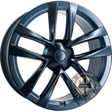 Replica Tesla FB681 10x22 5x120 ET35 DIA64.1 Satin black
