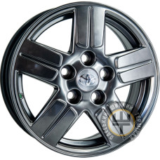 Replica Toyota GT ZY5106 6x15 5x114.3 ET35 DIA60.1 Hyper black (Насыщенный черный, иногда темно-серебристый)