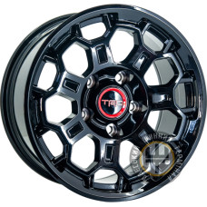 Replica Toyota TRD GT F8672 9x18 5x150 ET12 DIA110.1 Gloss Black (Черный глянец)
