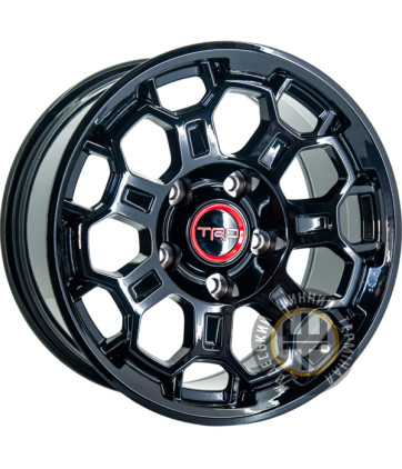 Replica Toyota TRD GT F8672 9x18 5x150 ET12 DIA110.1 Gloss Black (Черный глянец)