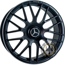 Replica Mercedes XF217 8.5x19 5x112 ET36 DIA66.56 Матовый черный с алмазной обработкой и полки
