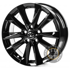 Replica TY17143 6.5x17 5x114.3 ET35 DIA60.1 Gloss Black (Черный глянец)