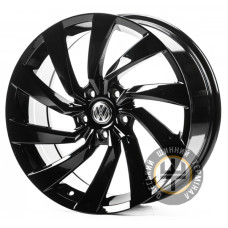 Replica VV19333 8x19 5x112 ET40 DIA57.1 Gloss Black (Черный глянец)