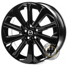 Replica MZ3523 7.5x20 5x114.3 ET45 DIA67.1 Gloss Black (Черный глянец)