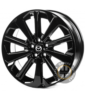 Replica MZ3523 7.5x20 5x114.3 ET45 DIA67.1 Gloss Black (Черный глянец)