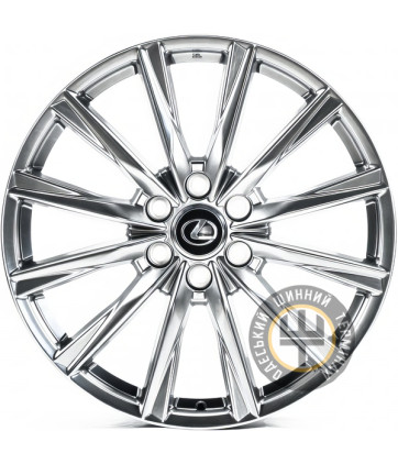 Replica LX3449 8x22 6x139.7 ET55 DIA95.1 Hyper black (Насыщенный черный, иногда темно-серебристый)