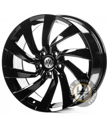 Replica VV18270 8x18 5x112 ET40 DIA57.1 Gloss Black (Черный глянец)