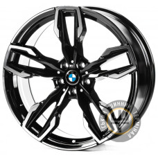 Replica B19817 7.5x19 5x112 ET32 DIA66.5 Gloss Black Machined Face (Черный глянцевый полированное лицо)