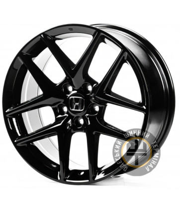 Replica H18052 8x18 5x114.3 ET50 DIA64.1 Gloss Black (Черный глянец)